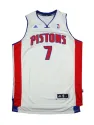 Brandon Jennings Detroit Pistons -blanc