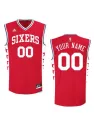 Custom Philadelphia 76ers [red]