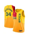 Giannis Antetokounmpo Milwaukee Bucks 2018/19 - City Edition