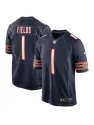Justin Fields Chicago Bears - Navy
