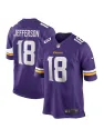 Justin Jefferson Minnesota Vikings - Purple