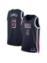 Lebron James Usa Olympics 2024 - Navy