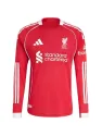 Maillot Liverpool Domicile 2025/26 Ml - Authentic