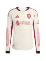 Maillot Liverpool Extérieur 2025/26 Ml - Authentic