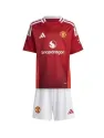 Manchester United Domicile 2024/25 Junior Kit