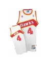 Spud Webb Atlanta Hawks [blanc]