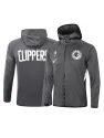 Veste Zippé à Capuche La Clippers - Black