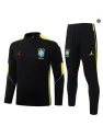 Survetement foot Brésil 2026/27 Noir/Jaune