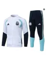 Veste Survetement Enfant foot Argentine 2026/27 Blanc