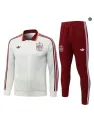 Veste Survetement Enfant foot Espagne 2026/27 blanc cassé