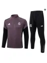 Veste Survetement Enfant foot Real Madrid 2026/27 Gris/Violet