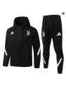 Veste Survetement foot à capuche Juventus 2026/27 Noir
