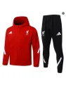 Veste Survetement foot à capuche Liverpool 2026/27 Rouge