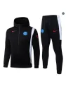 Veste Survetement foot à capuche PSG 2026/27 Noir