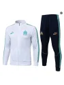 Veste Survetement foot Marseille 2026/27 Blanc