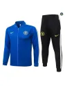 Soldes Veste Survetement Enfant Foot Chelsea 2026/27 Blanc